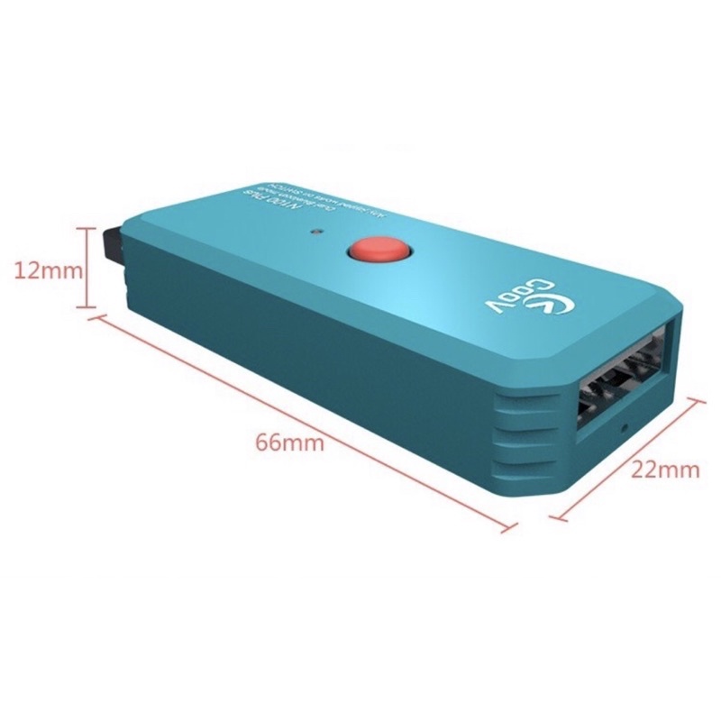 USB Adapter Coov N100 Plus kết nối hầu hết tay cầm cho Nintendo Switch, PC