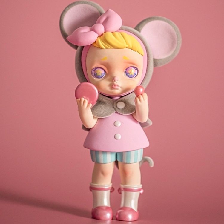 ❤Genuine❤ Lauren Mô Hình Nhân Vật Đồ Chơi Thành Phố Hộp Bí Ẩn Đạn Trong Phi Hành Gia Dura