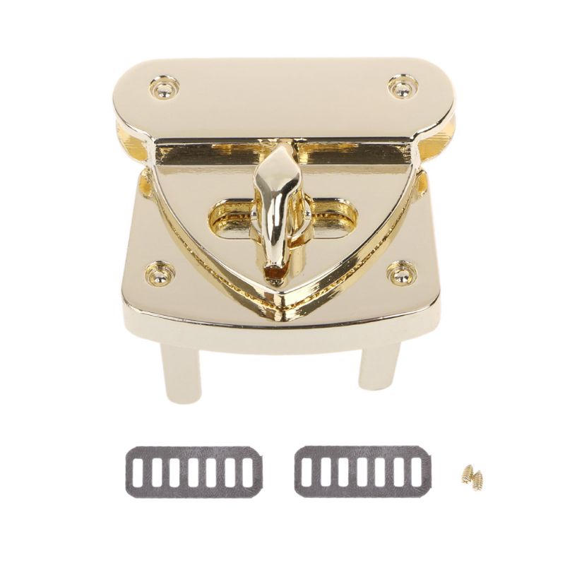 Khóa Vặn Xoắn DIY Bằng Kim Loại Dành Cho Túi Xách Da