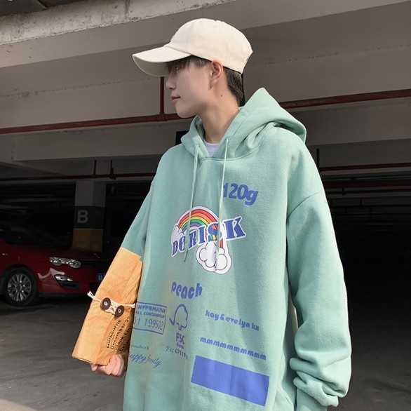 Áo hoodie tay dài kiểu dáng đơn giản hợp thời trang | BigBuy360 - bigbuy360.vn