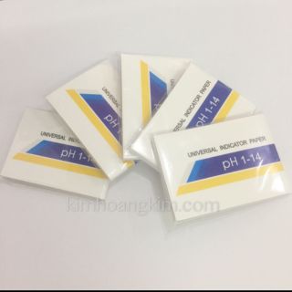giấy quỳ tím thử độ Ph