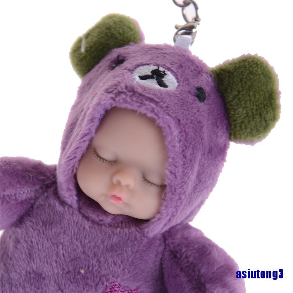 Bộ 3 Móc Khóa Búp Bê Em Bé Dễ Thương