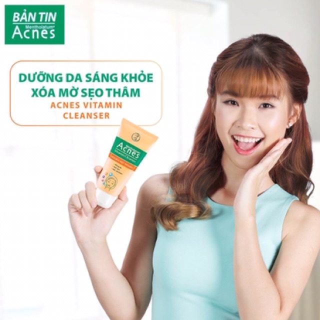 Sữa rửa mặt Acnes Vitamin Cleanser ( 100g)