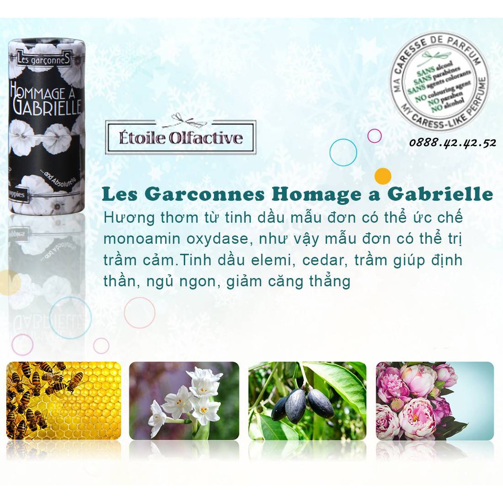 Nước Hoa Sáp Les Garconnes Homage a Gabrielle | BigBuy360 - bigbuy360.vn