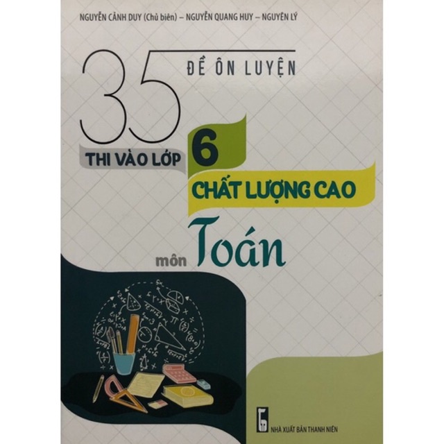 Sách - 35 Đề ôn luyện thi vào lớp 6 chất lượng cao môn Toán