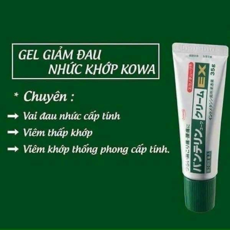 [Hàng_Nhật] LĂN BÔI GIẢM ĐAU XƯƠNG KHỚP KOWA NHẬT BẢN [Hàng_Au] [Hàng-Chuẩn-Auth] [Mô-Mô-Shop]