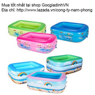 (SXK)BỂ BƠI 130 CM CAO 3 TẦNG CHO BÉ (GIÁ SỈ) ( GIÁ SIÊU RẺ )