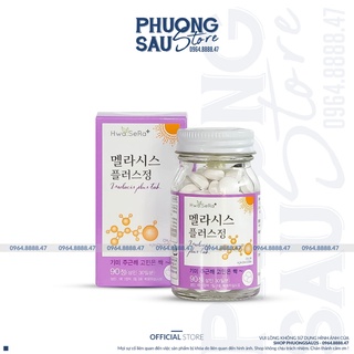Viên uống trắng da melacis plus tab của hàn quốc 90 viên, trắng da, trẻ hóa, giảm nếp nhăn.