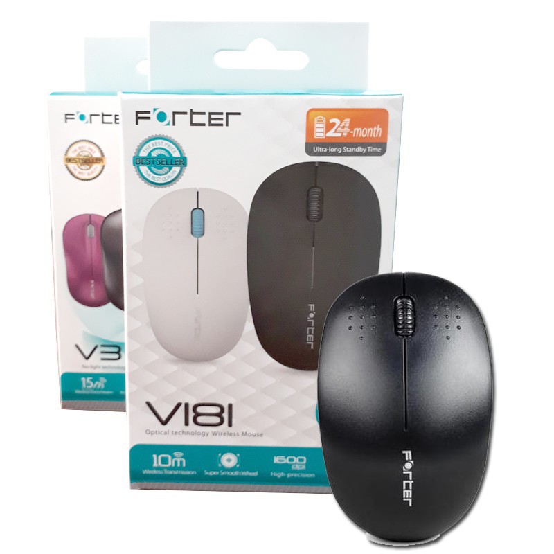 MOUSE KHÔNG DÂY FORTER V181 - BTC012-HÀNG CHÍNH HÃNG -BẢO HÀNH 6 THÁNG