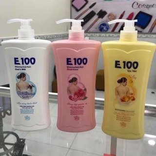 Sữa tắm trắng da E100 - 1,2lít