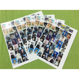 Hình dán BTS – Stich cơ BTS gồm 42 hình dán