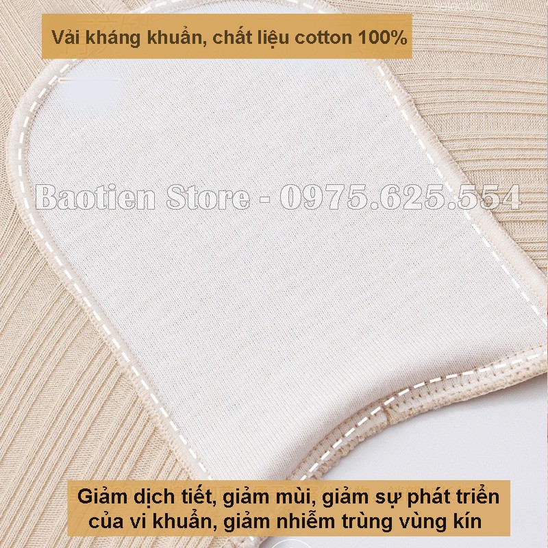 Quần Lót Đùi Mặc Trong Váy Cho Bà Bầu| Cạp Chéo| Bigsize| Sau Sinh| Cotton| Thông Hơi| Đồ Lót Bầu Kháng Khuẩn - QL14