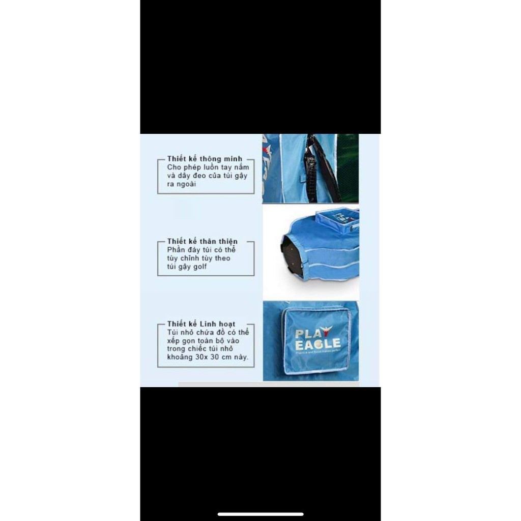 Cover cho túi gậy golf Play eagle  đi máy bay