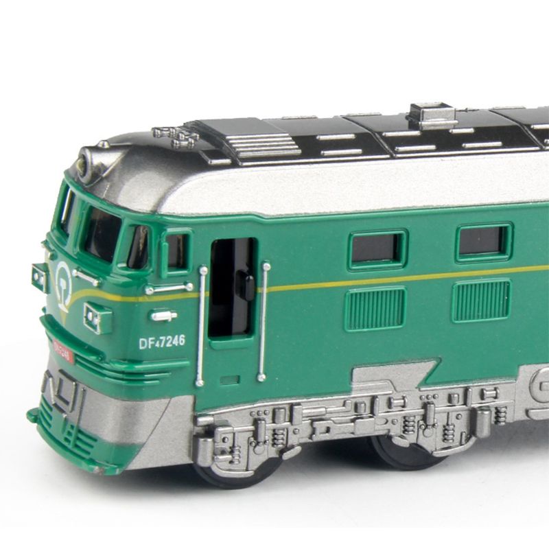 Bộ Đồ Chơi Xe Lửa Mini Bằng Hợp Kim Dành Cho Trẻ Em