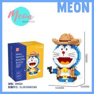 Xếp hình Doremon - Lego miniblock doraemon size L