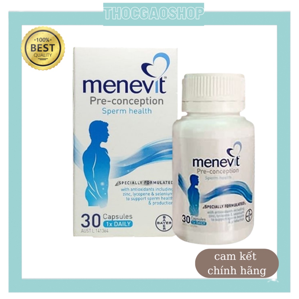 Viên uống MENEVIT- Viamin cho nam giới Úc thocgaoshop8989
