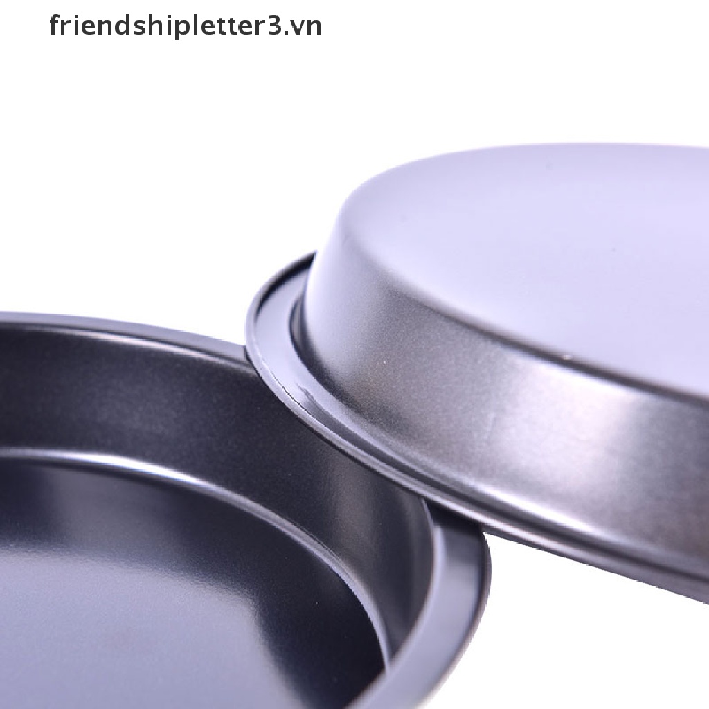 Khuôn Nướng Bánh Pizza Hình Tròn Bằng Thép Carbon Chống Dính