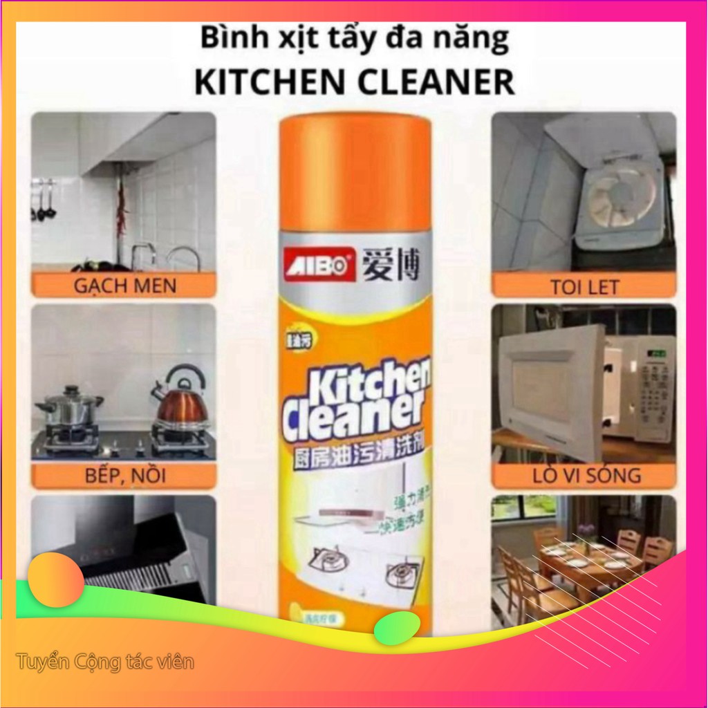 FREE SHIP & FREE SHIP Bình Xịt Tẩy Rửa Đa Năng Kitchen Cleaner giá tốt chỉ có ở tiện ích shop GIÁ TỐT CHỈ CÓ TẠI TIỆN ÍC