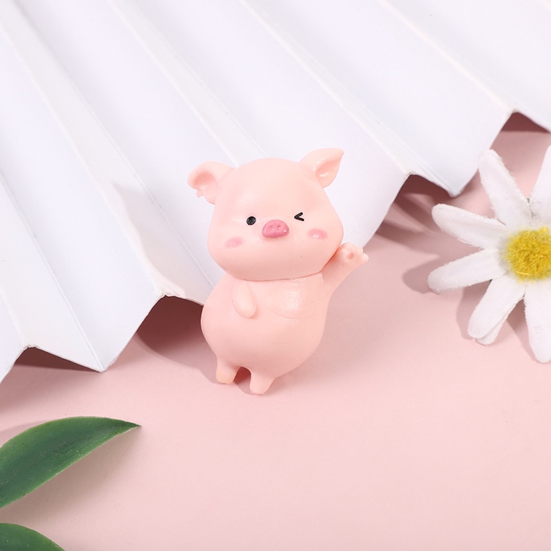 sticker dép crocsGhim Cài Áo Hình Chú Heo Dễ Thương DIY Cho Nam Nữ