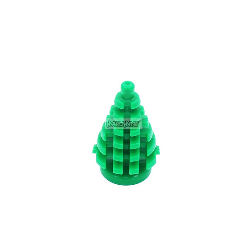 Đồ chơi giáo dục lắp ráp   logo moc combo 2 cây thông nhỏ như hình