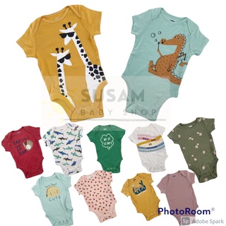 Bodysuit/ body chip tay ngắn/ba lỗ/dây Oldnavy xuất dư cho bé gái, bé trai 0-24M