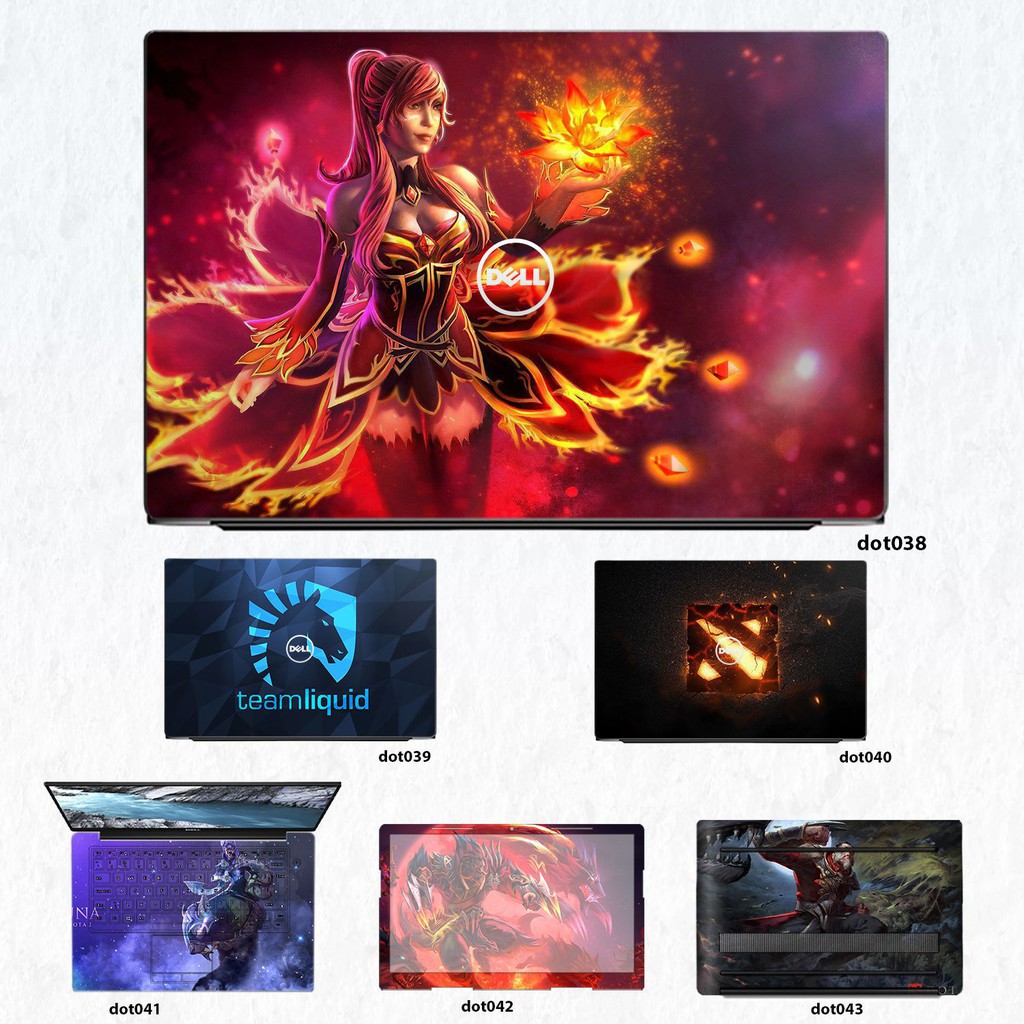 Skin dán Laptop Dell in hình Dota 2 nhiều mẫu 7 (inbox mã máy cho Shop)