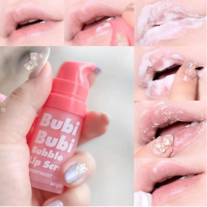 Tẩy Tế Bào Chết Môi Dạng Bọt UNPA Bubi Bubi Lip 10ml | BigBuy360 - bigbuy360.vn