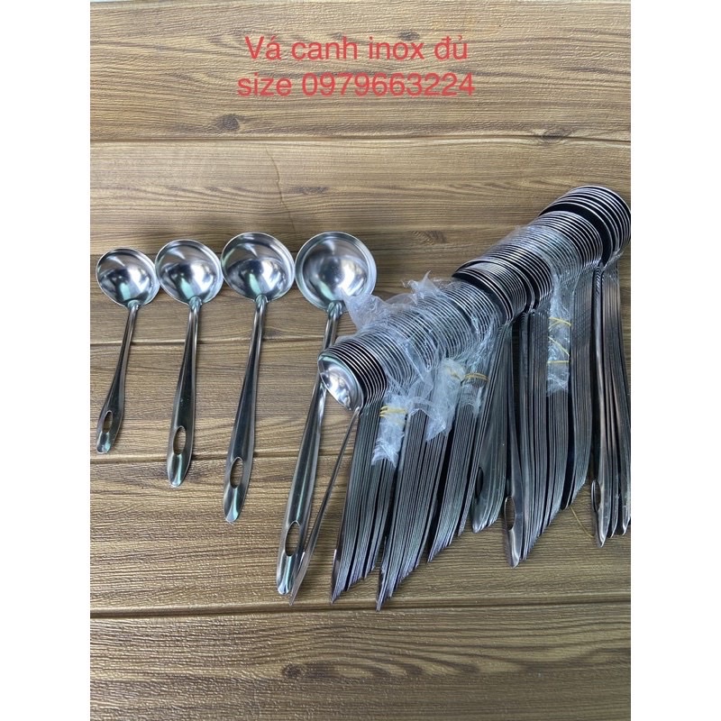 Vá Múc Canh Múc Lẩu 100% inox ( không gỉ)