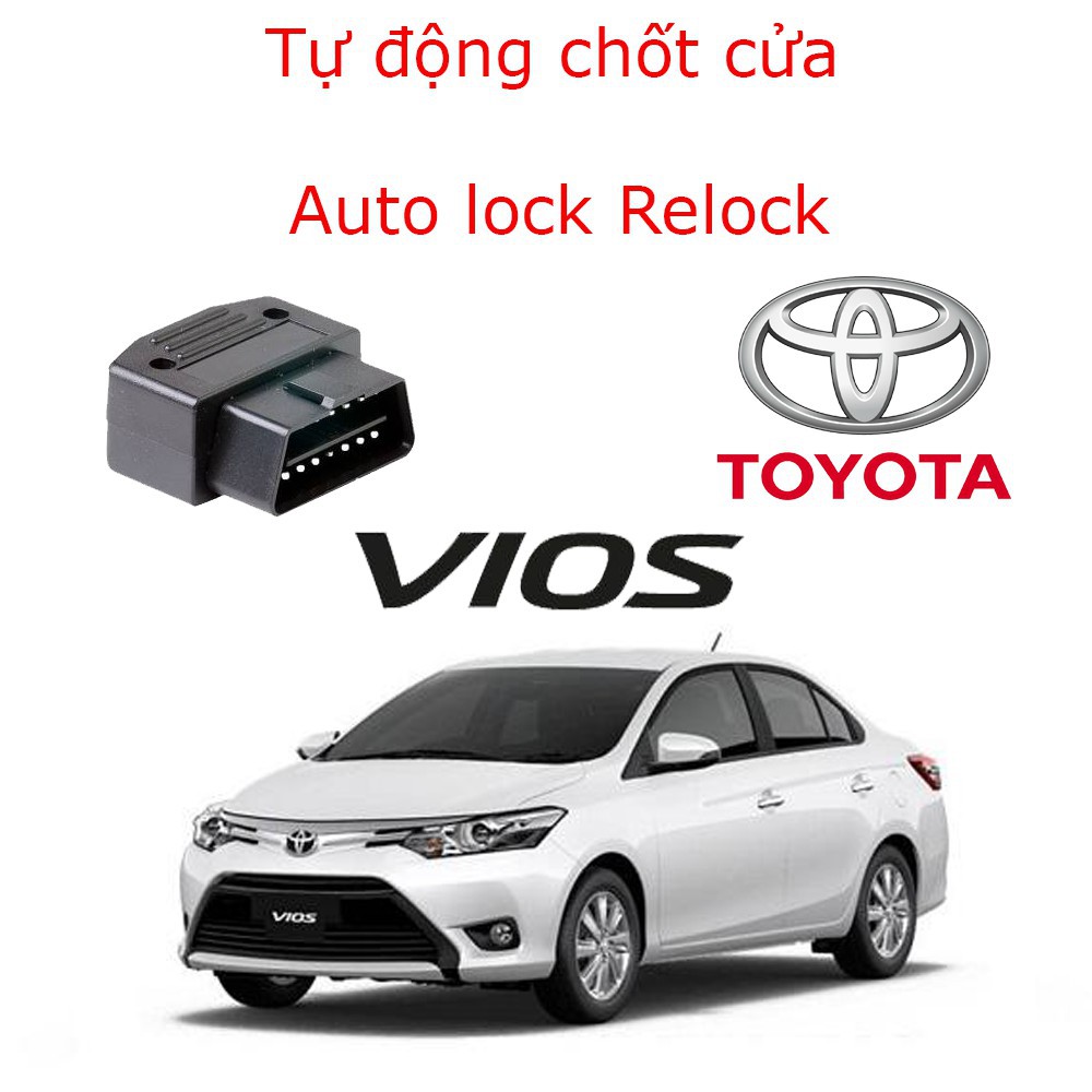 Chốt Cửa Tự Động Xe Vios / Yaris đời 2014đến 2021