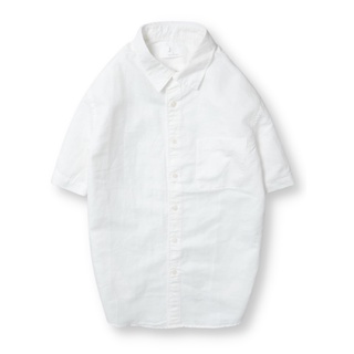 Áo sơ mi linen tay ngắn Xuất Dư Big Size, sơ mi cao cấp, mềm mịn trắng - MORROW