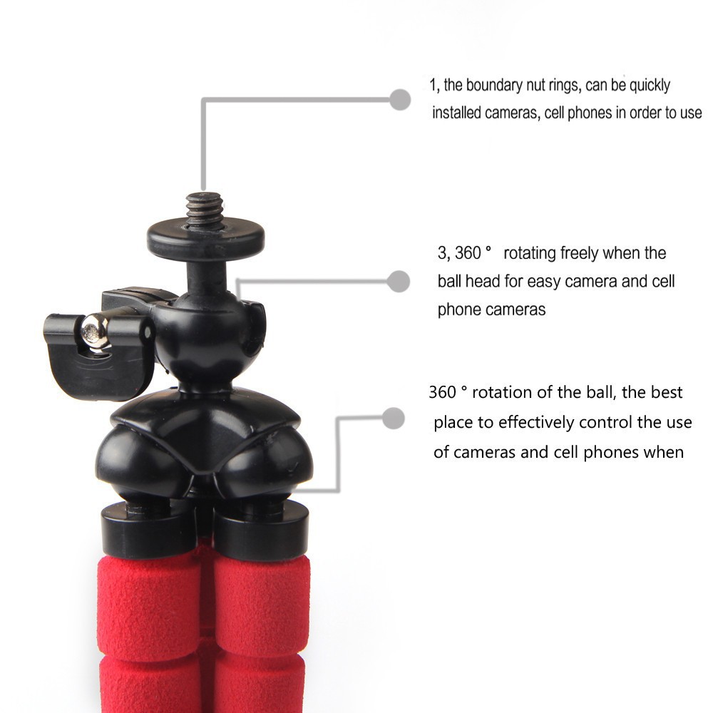 Chân đế gắn điện thoại linh hoạt tiện dụng