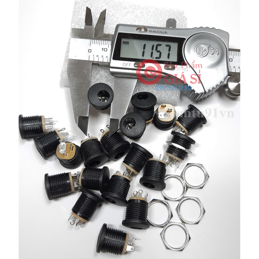 Jack Nguồn DC-022 5.5*2.1mm có ren ốc ❤️freeship❤️