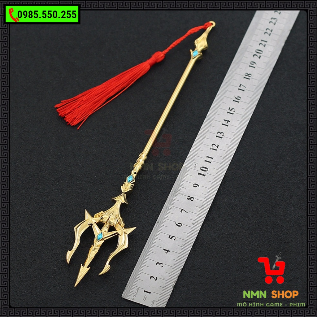 Mô hình phim Đấu La Đại Lục - Hải Thần tam xoa kích 22cm