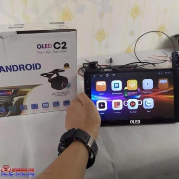 [ SALE ] [Rẻ số 1] Màn Hình Android Oled C2 Theo Xe HONDA CITY 2014-2018 .