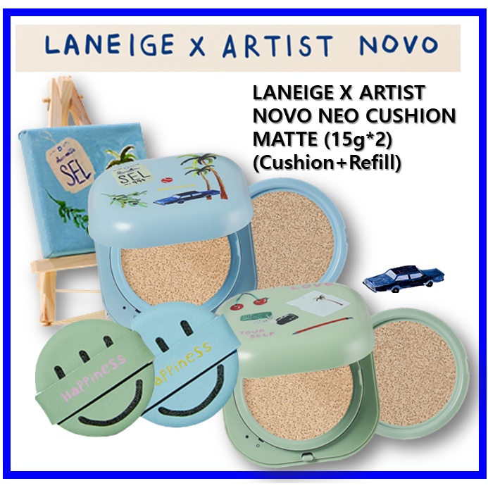 Phấn Nước LANEIGE X ARTIST NOVO 15g*2) Phiên Bản Giới Hạn