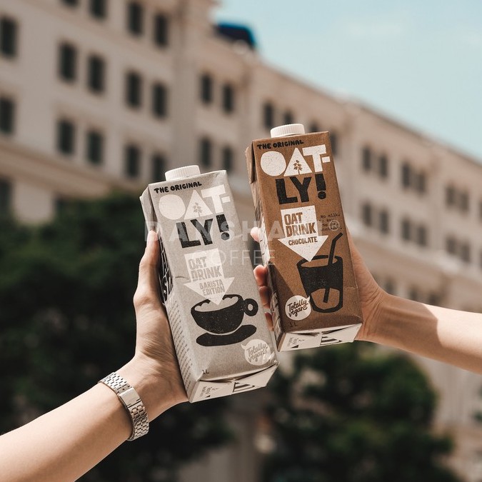 - Sữa Yến Mạch Oat Milk Oatly Barista Edition