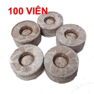 100 viên nén xơ dừa