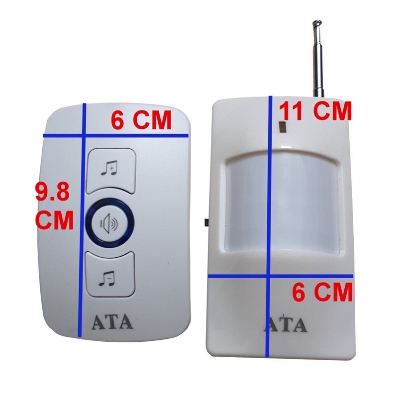 Máy báo khách, Báo trộm không dây đa năng AT-338