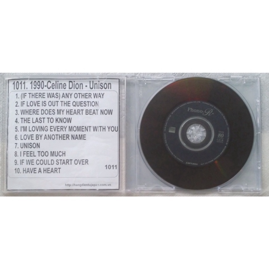 Bộ 4 CD ca sĩ Celine Dion ( 1011 - 1014 )0