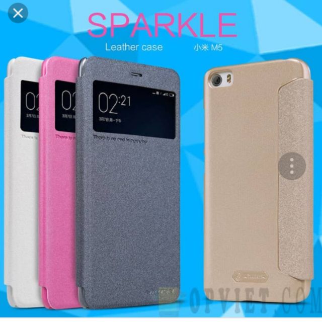 Bao da nillkin chính hãng xiaomi mi5