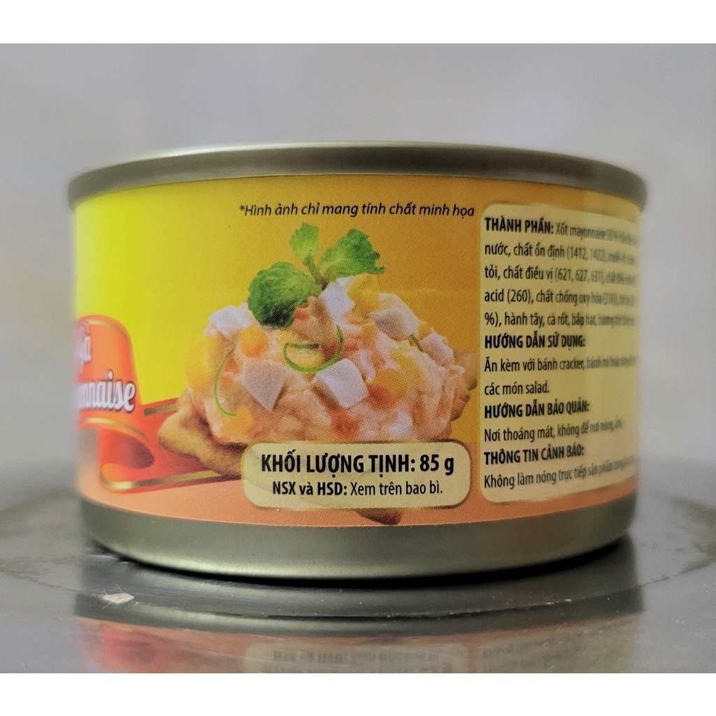[Hộp nhỏ 85g] THỊT GÀ XỐT MAYONNAISE [VN] VISSAN Chicken Spread