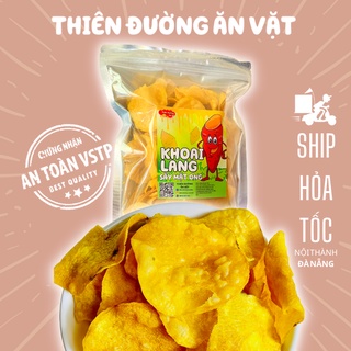 Khoai lang sấy, khoai lang sấy mật ong Đà Lạt ngon giòn giá rẻ, đồ ăn vặt ngon