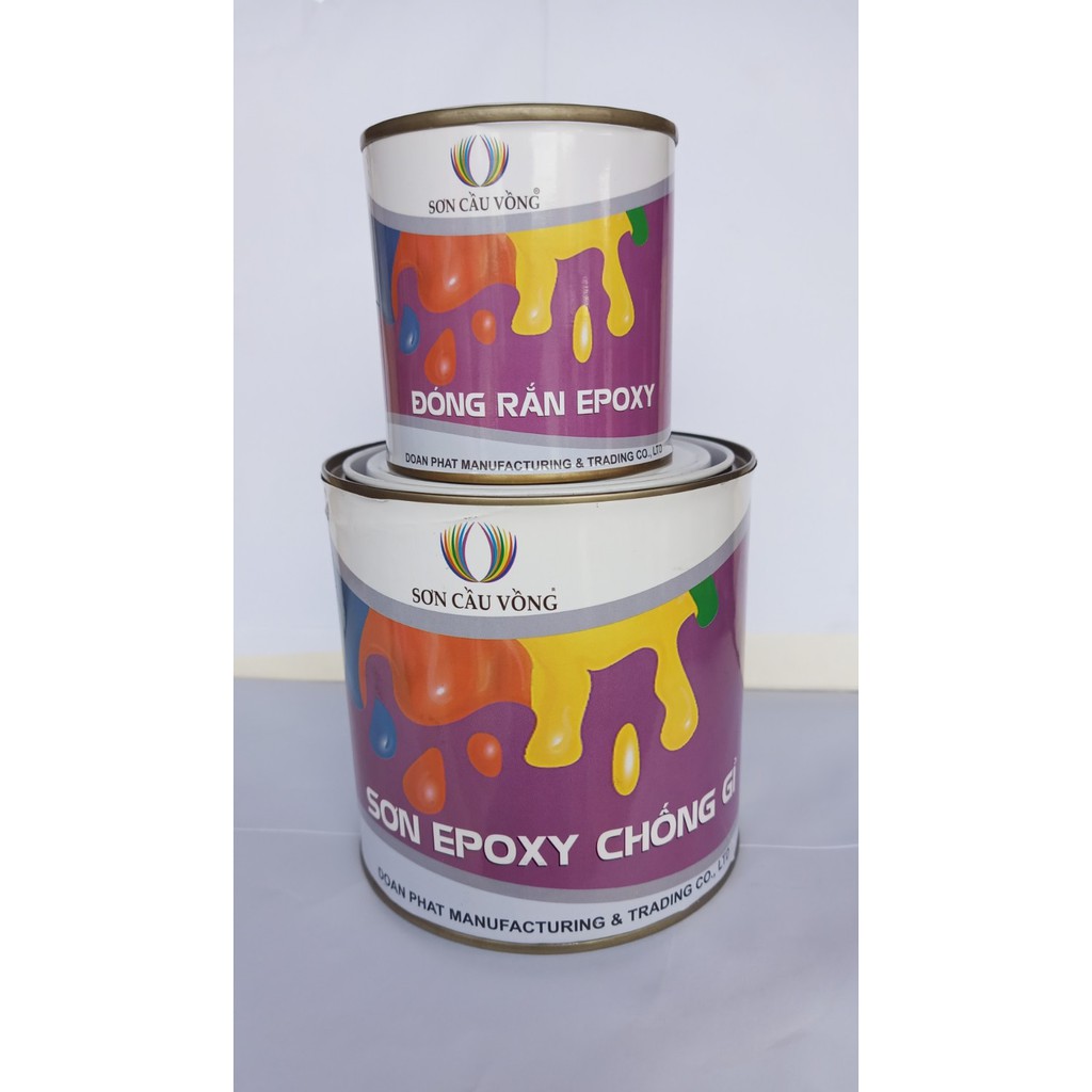 Sơn Epoxy Sắt Lót Kẽm 1Kg