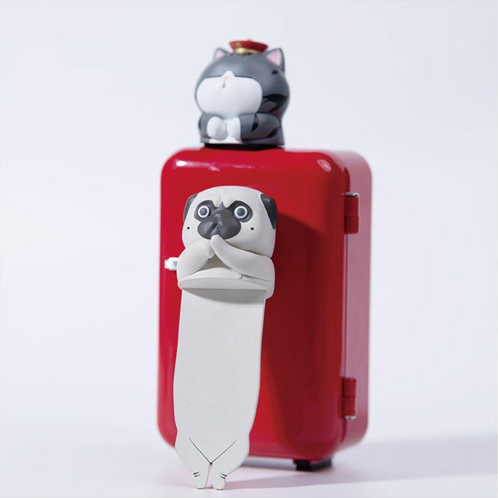 PISTA Thẻ Đánh Dấu Trang Sách Bằng Nhựa PVC Hình 3D Dễ Thương