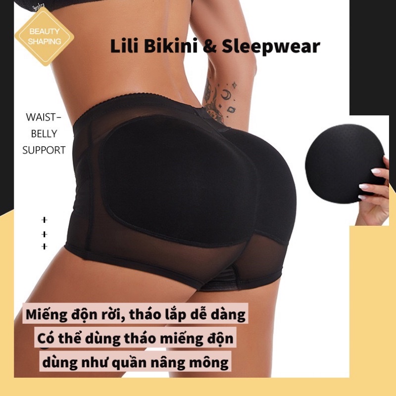 Quần độn mông Mới,quần nâng Mông và hông gen bụng hàng đẹp, mặc váy, áo dài cao cấp cạp đến rốn