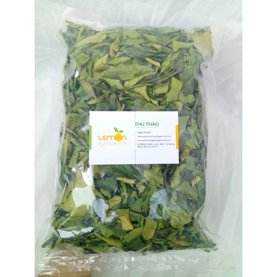 [500g-1Kg] Lá chanh sấy khô làm khô gà lá chanh, nấu món Á, nấu nước xông - SỈ GIÁ TỐT