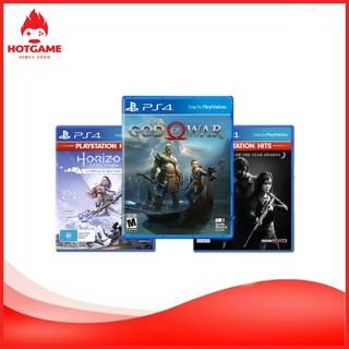 Bộ ba đĩa game Ps4 mới: god of war 4, the last of us, horizon