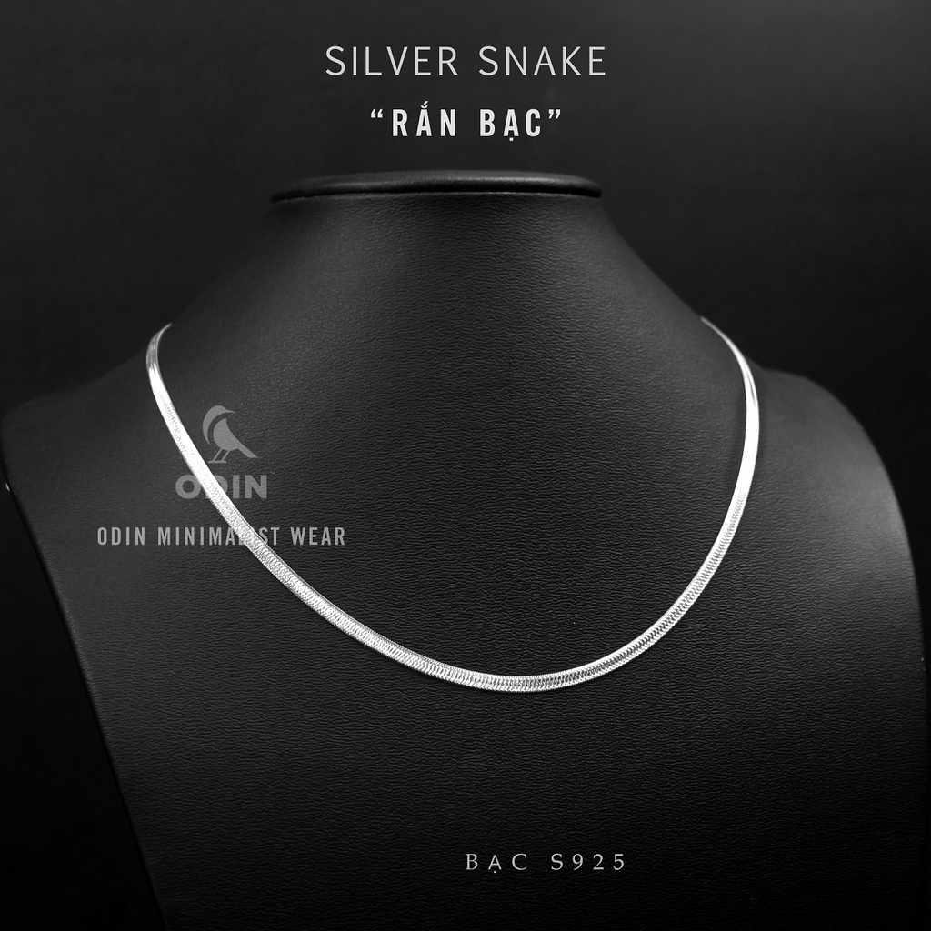 Dây chuyền Lụa mềm - Chất liệu Bạc S925 ODIN - Silver Silk Necklace