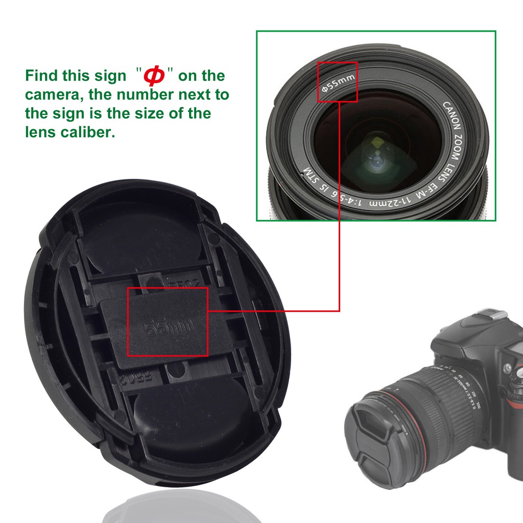 Mới Nắp Đậy Ống Kính Máy Ảnh Sony 40.5mm 16-50 Oss (a5000 A5100 A6000 A6300 A6500 Nex-6)