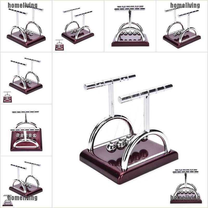 Đồ chơi bóng cân bằng vật lý của Newton bằng thép để bàn độc đáo